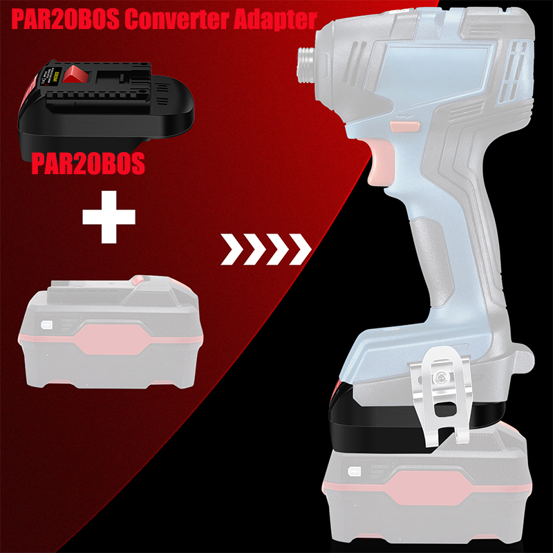Agm Deep Cycle Battery - HAKSINKY PAR20BOS Power Tool Batterij Adapter