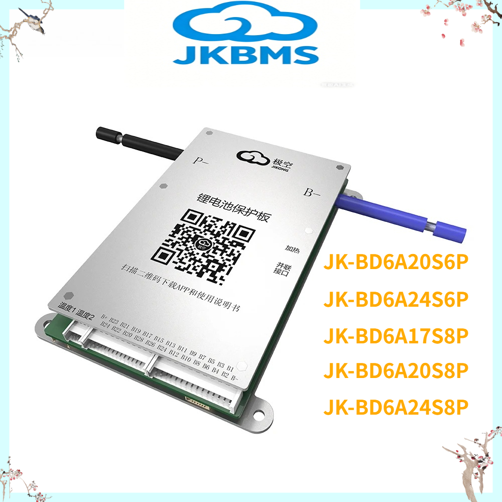 Smart Bms - JK BMS JK-BD6A20S6P 60A 80A Smart