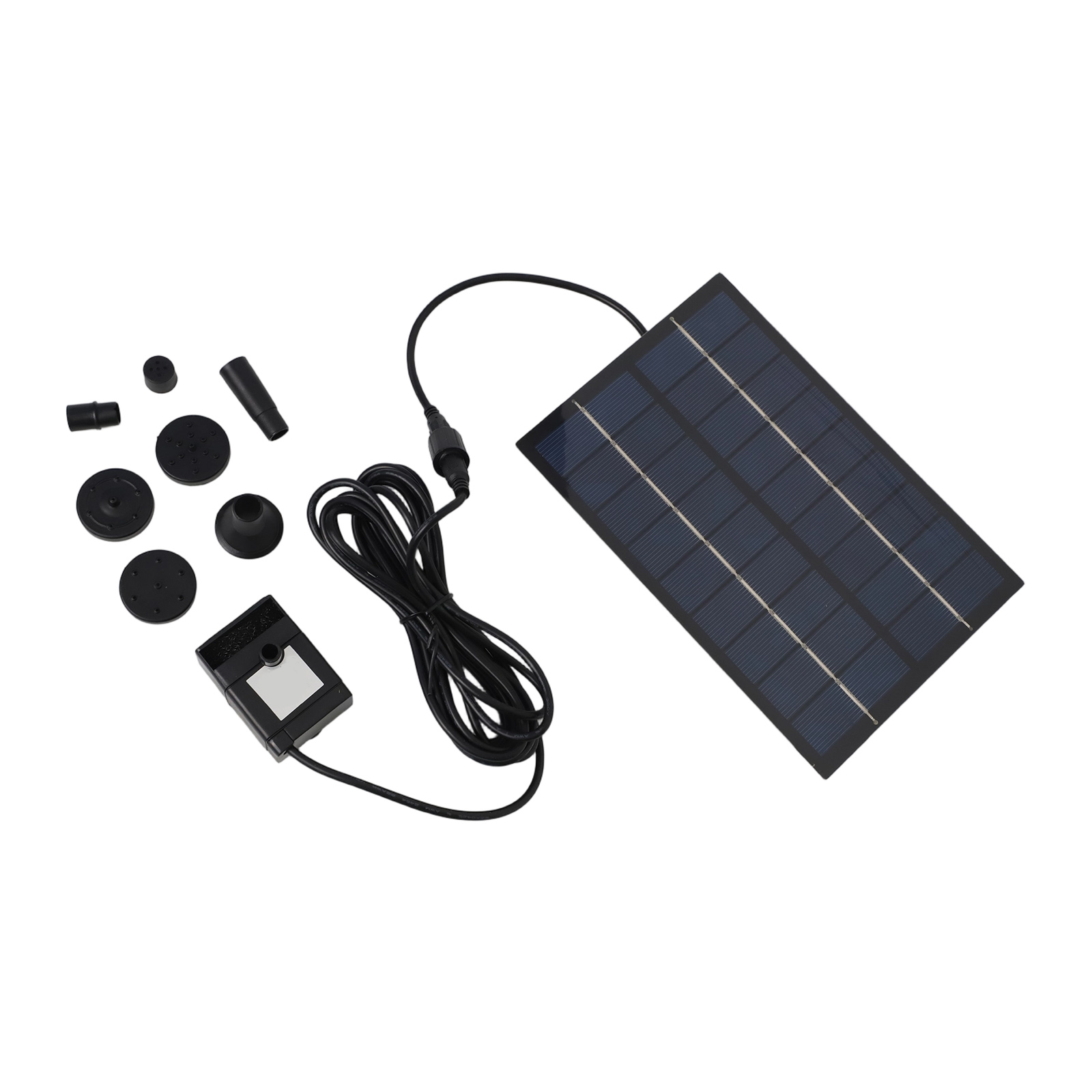 Renewable Energy Use - Zonne-aangedreven waterpomp 2,8W voor tuinwaterpartijen en