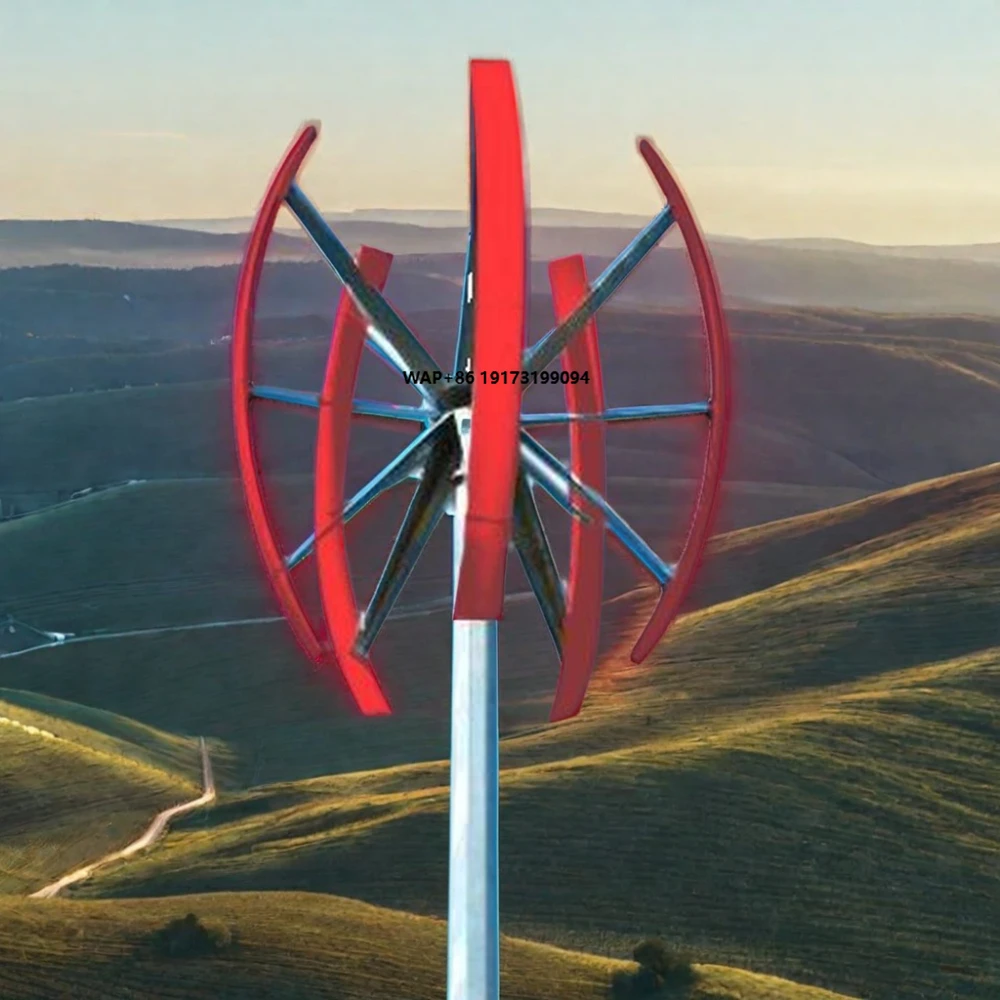 Wind Turbine Generator - CE gecertificeerde 10KW huishoudelijke windmolen generator