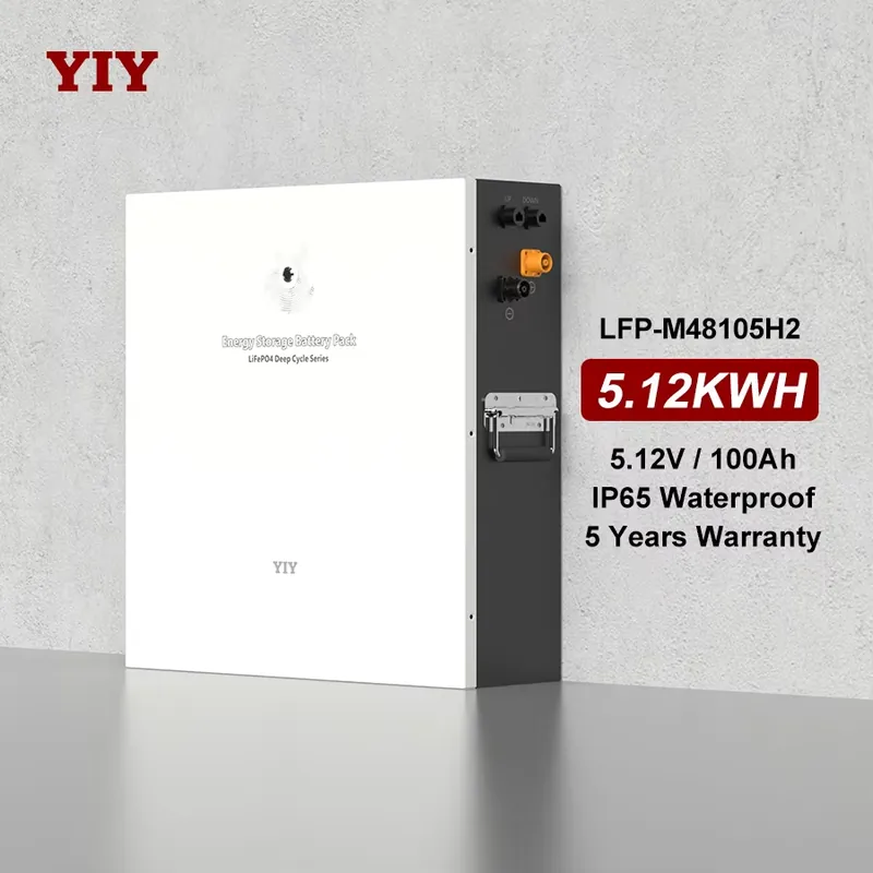 Lithium Battery 100Ah - 51,2V 100Ah 5,12Kwh Solar Batterij Power