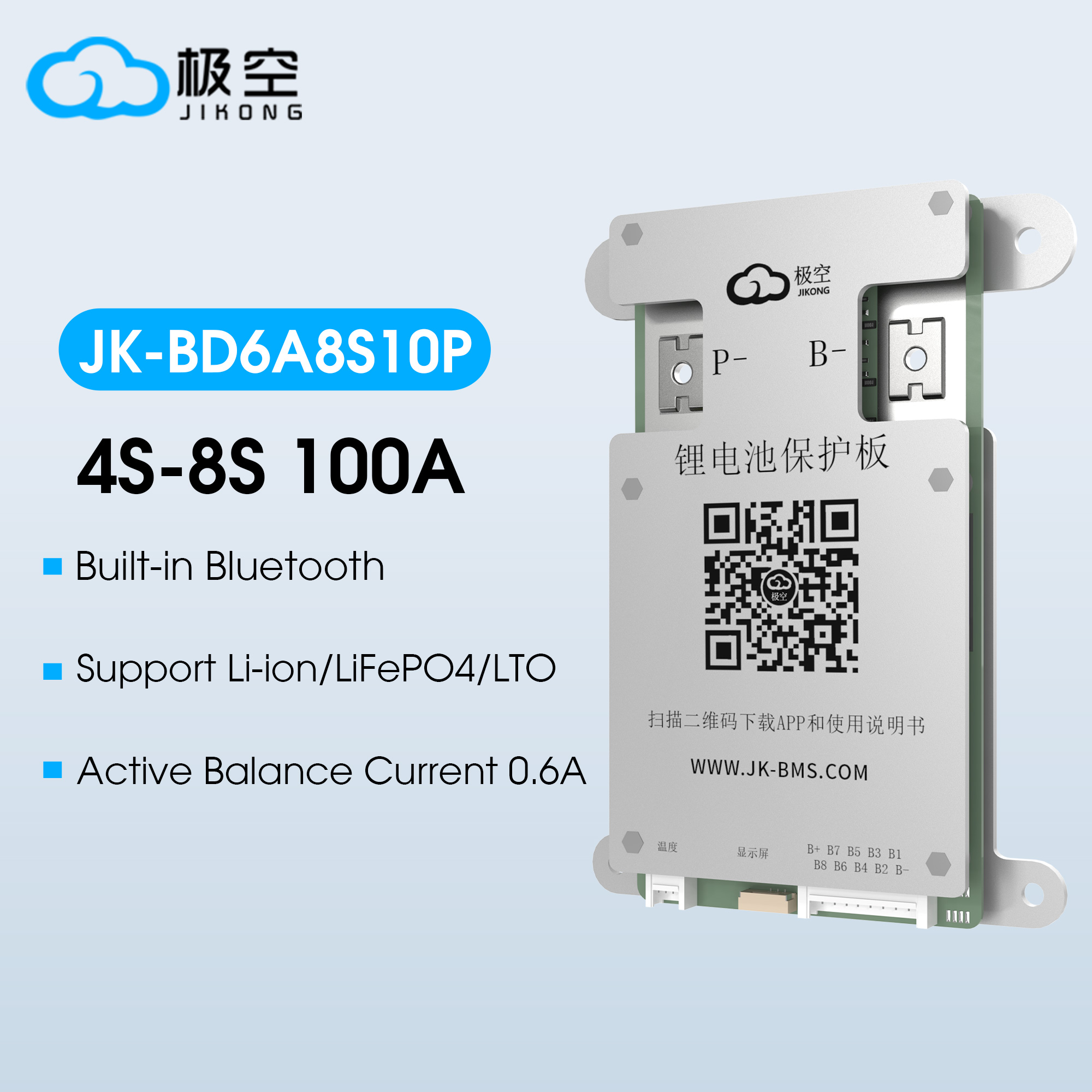 Smart Bms - JIKONG BMS BD6A8S10P 4S 5S 6S