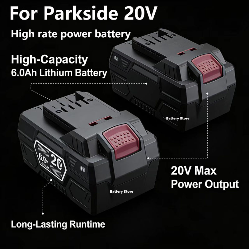 Agm Deep Cycle Battery - Batterij voor Parkside 20V full range