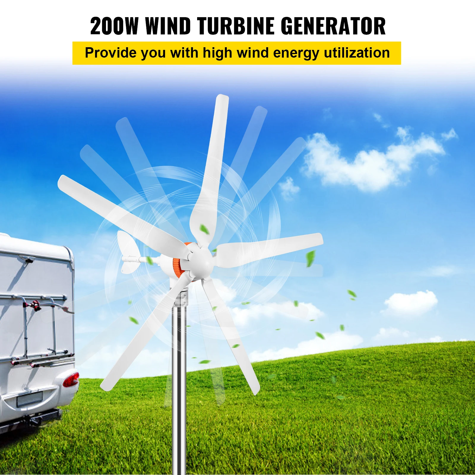 Kleine Windturbine Generator 3 - Renewable Energy Use recensie en prijs