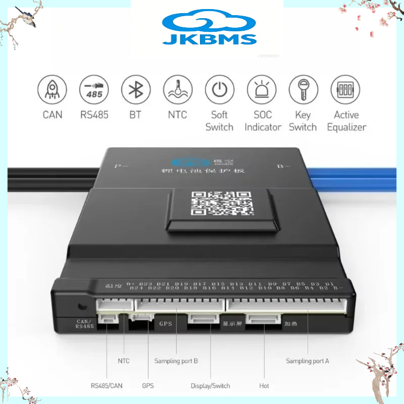 JKBMS 100A 120A 150A 200A Li-I - Smart Bms recensie en prijs