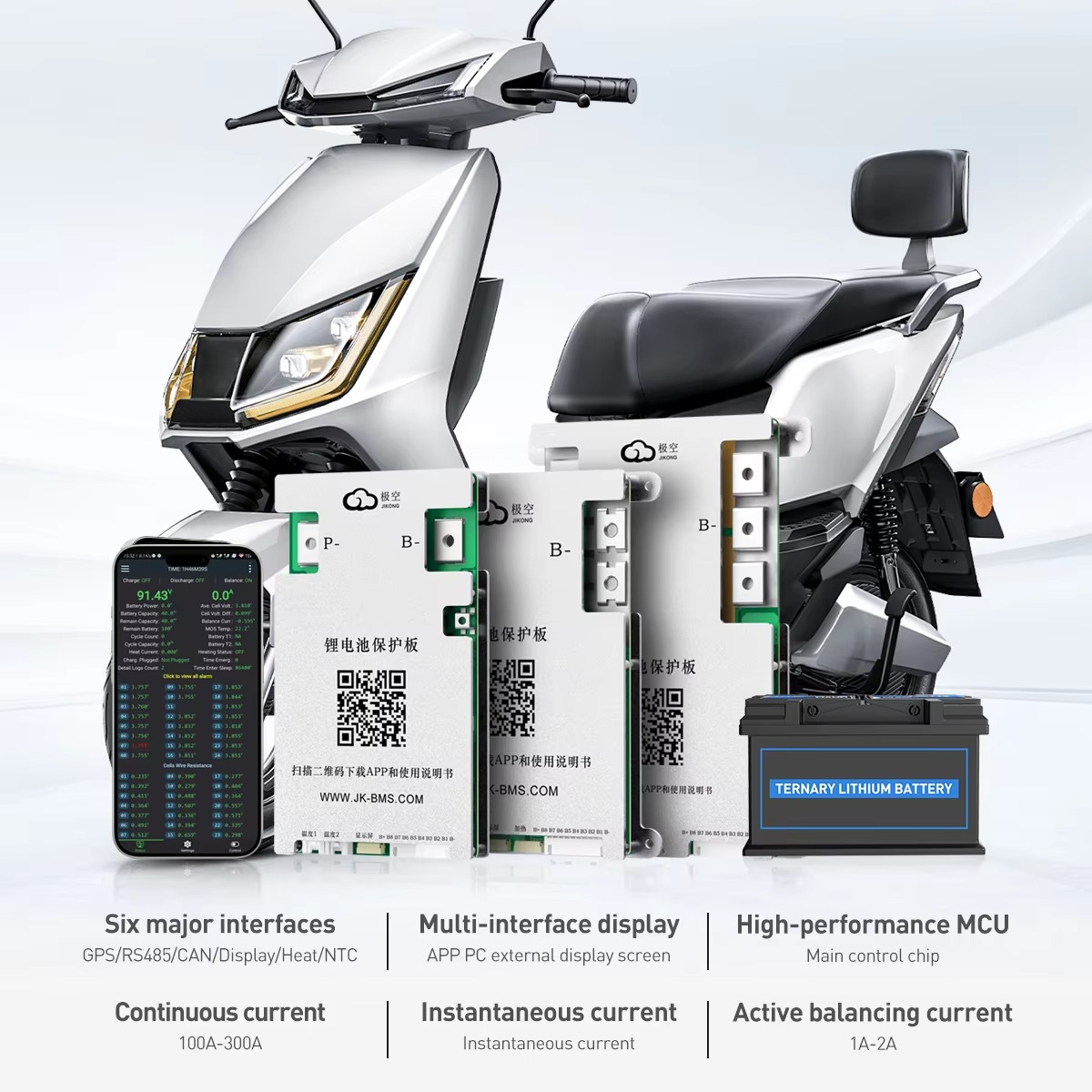 JIKONG JK-B2A24S30P 300A Actie - Smart Bms recensie en prijs