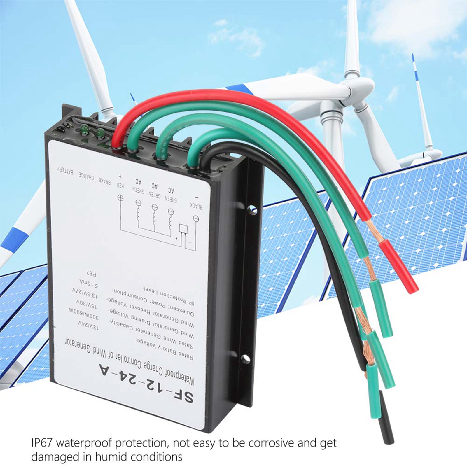 Windturbine-laadregelaar 300W/ - Wind Turbine Generator recensie en prijs