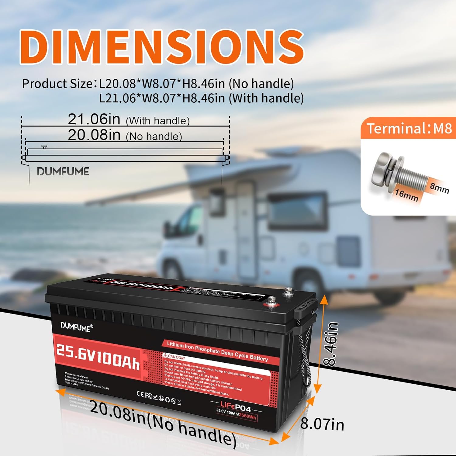 24V 100Ah LiFePO4-batterij, in - Lithium Battery 100Ah recensie en prijs