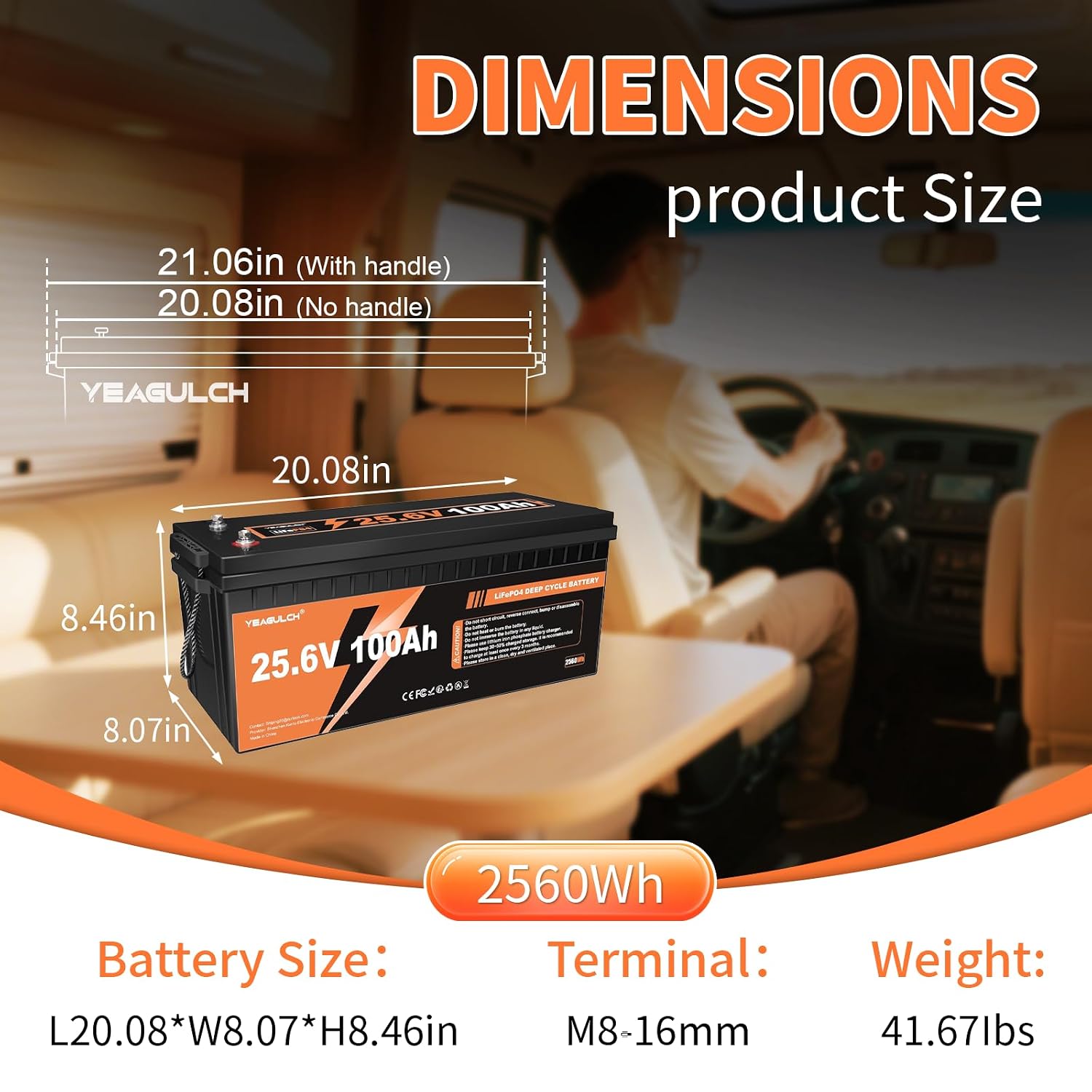 24V 100Ah LiFePO4 Lithium-batt - Lithium Battery 100Ah recensie en prijs